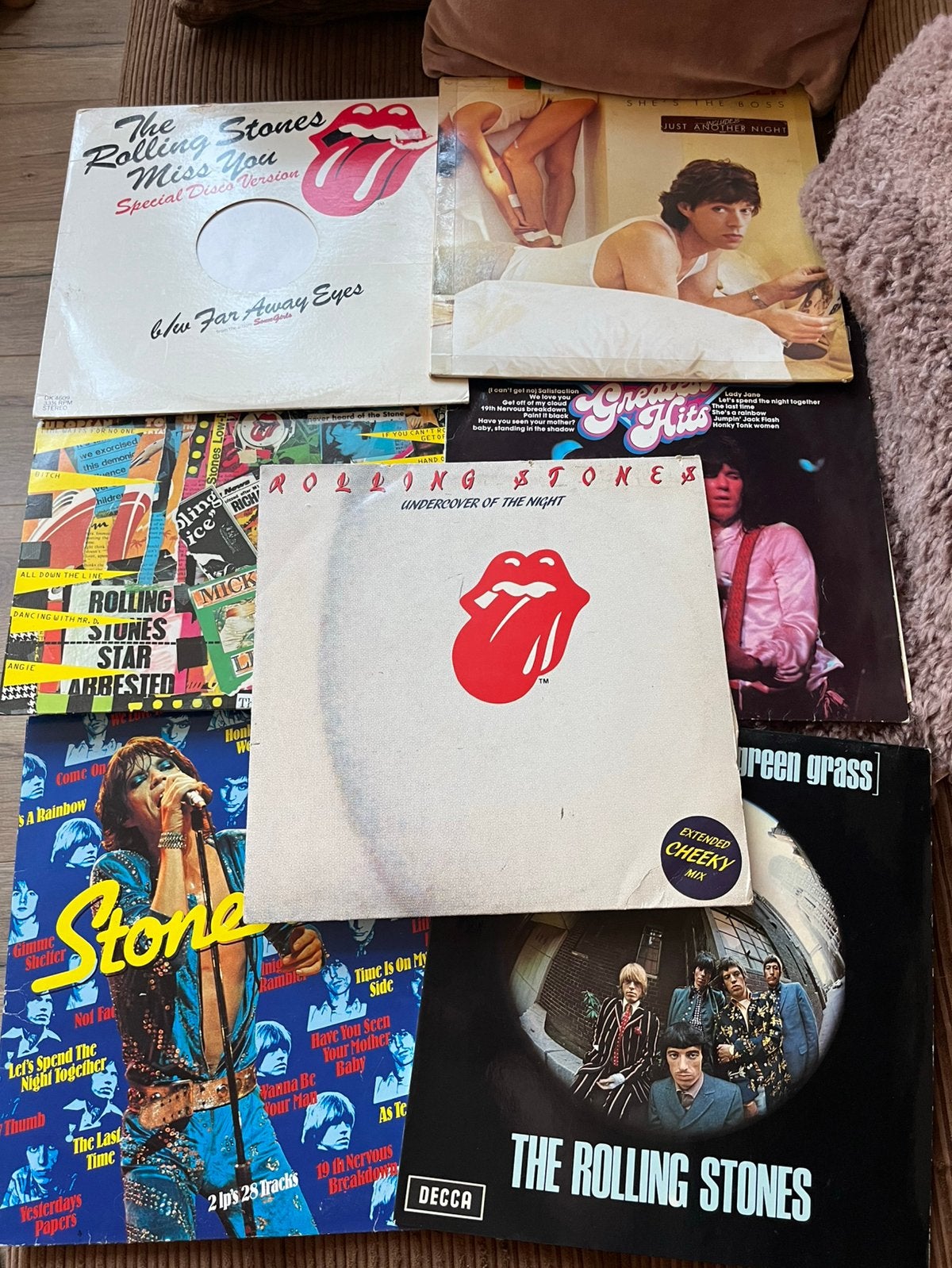 Stones Starterspakket (7 Platen!), Ophalen of Verzenden, Zo goed als nieuw, 12 inch, Disco
