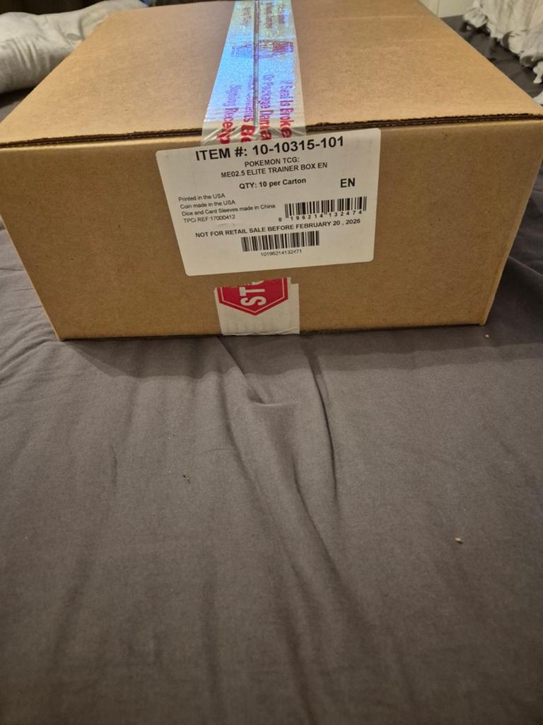 Ascended Heroes Etb Case Pokemon, Ophalen, Nieuw, Overige typen