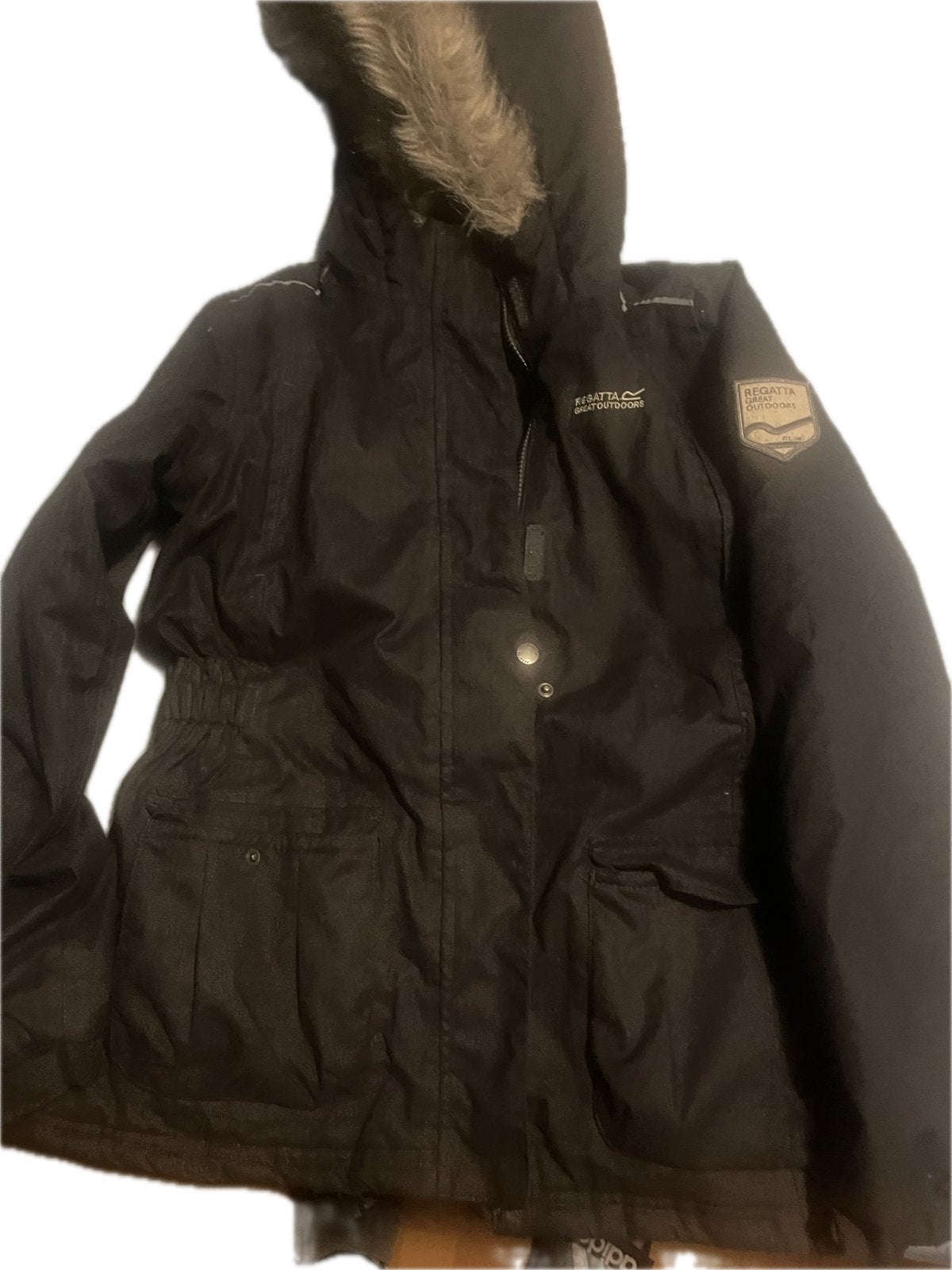 Regatta Great Outdoors winterjas maat 164, Kleding | Dames, Ophalen, Nieuw, Maat 46/48 (XL) of groter, Grijs