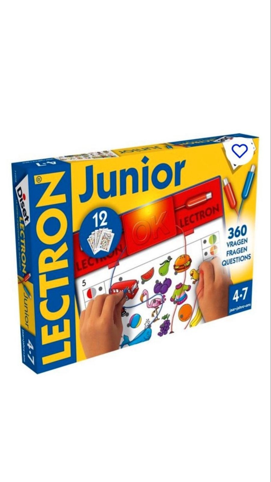 Diset Lectron Junior - Educatief Spel voor Kinderen 4-7 jaar, Ophalen, Gebruikt, Elektronica, Met licht