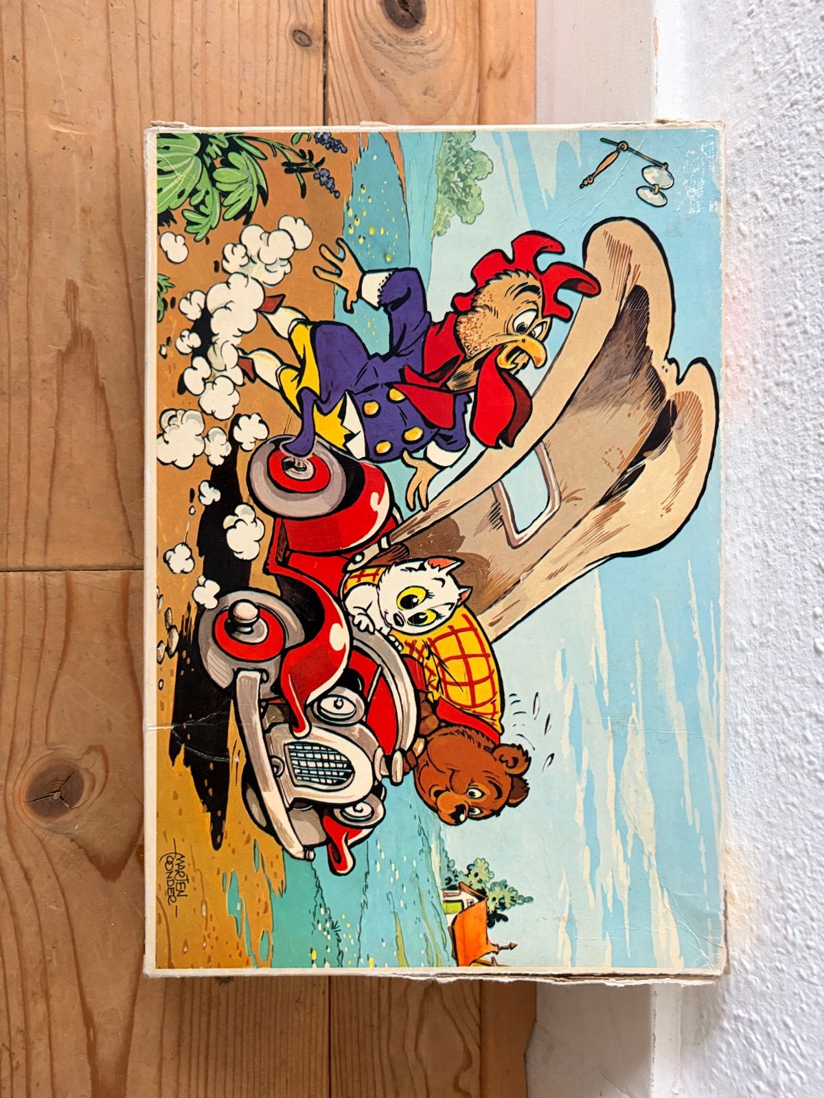 Vintage O.B. Bommel Puzzel - 70 Stukjes, Ophalen of Verzenden, 10 tot 50 stukjes, Gebruikt, 4 tot 6 jaar