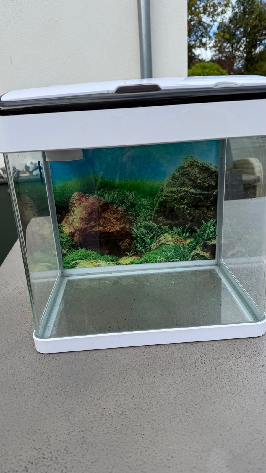 Superfish panorama 20 led meg veel extras, Dieren en Toebehoren, Ophalen, Zo goed als nieuw, Leeg aquarium, Superfish