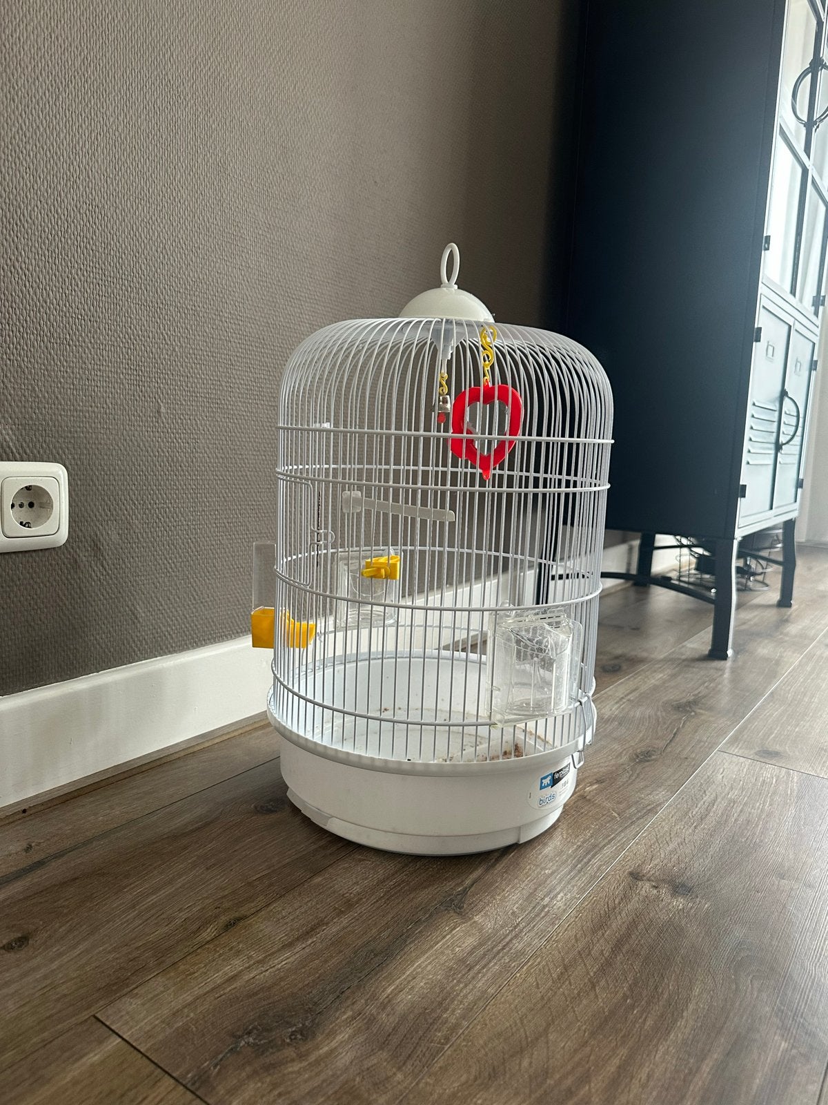 Vogelkooi, Ophalen, Zo goed als nieuw, Metaal, Vogelkooi