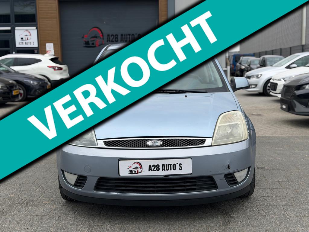 Ford Fiesta 1.3-8V Futura | Airco | NAP | Nieuwe APK bij afl, Auto's, 1299 cc, Stof, 4 cilinders, Blauw