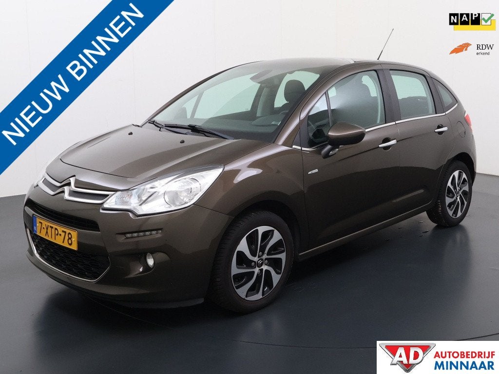 Citroën C3 1.2 PureT Exclusive (bj 2014), Auto's, Euro 5, Gebruikt, 31 €/maand, 1199 cc