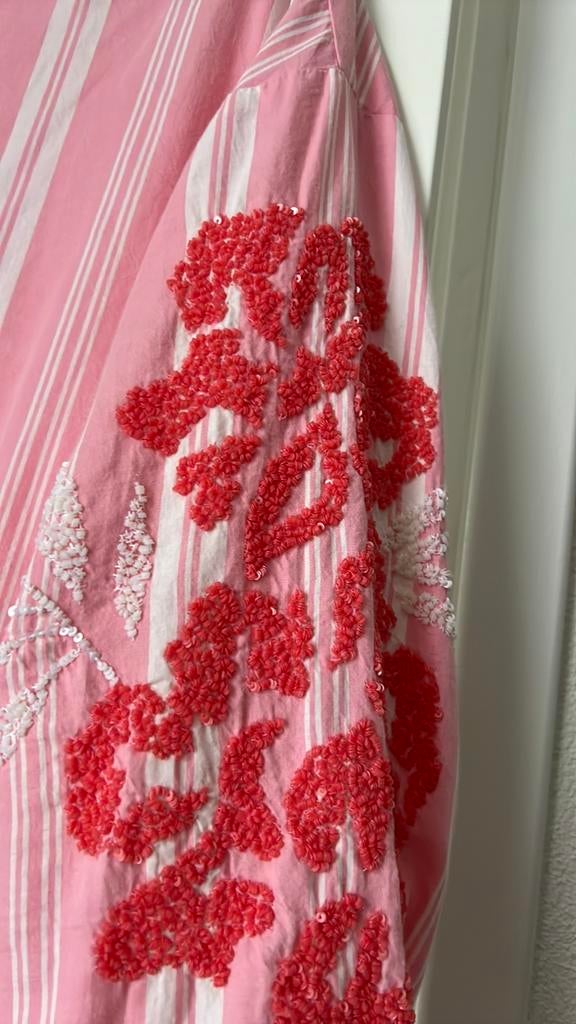Monari blouse maat 38, Ophalen of Verzenden, Zo goed als nieuw, Maat 38/40 (M), Roze