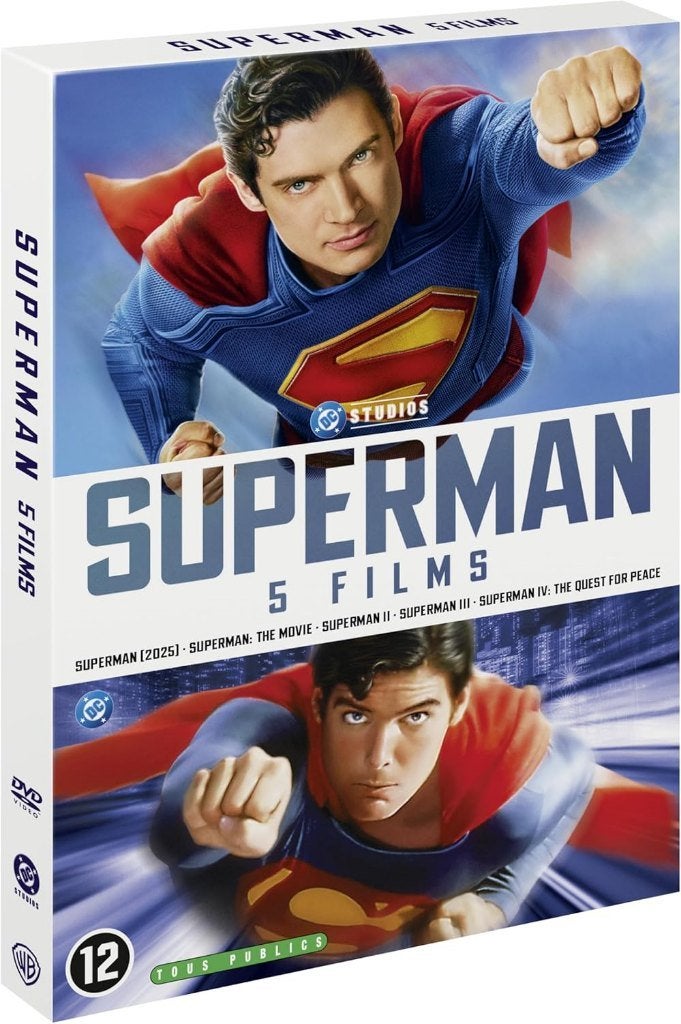 Superman 5 Film Collection DVD Nieuw geseald., Engels, Nederlands, Actie, Ophalen of Verzenden