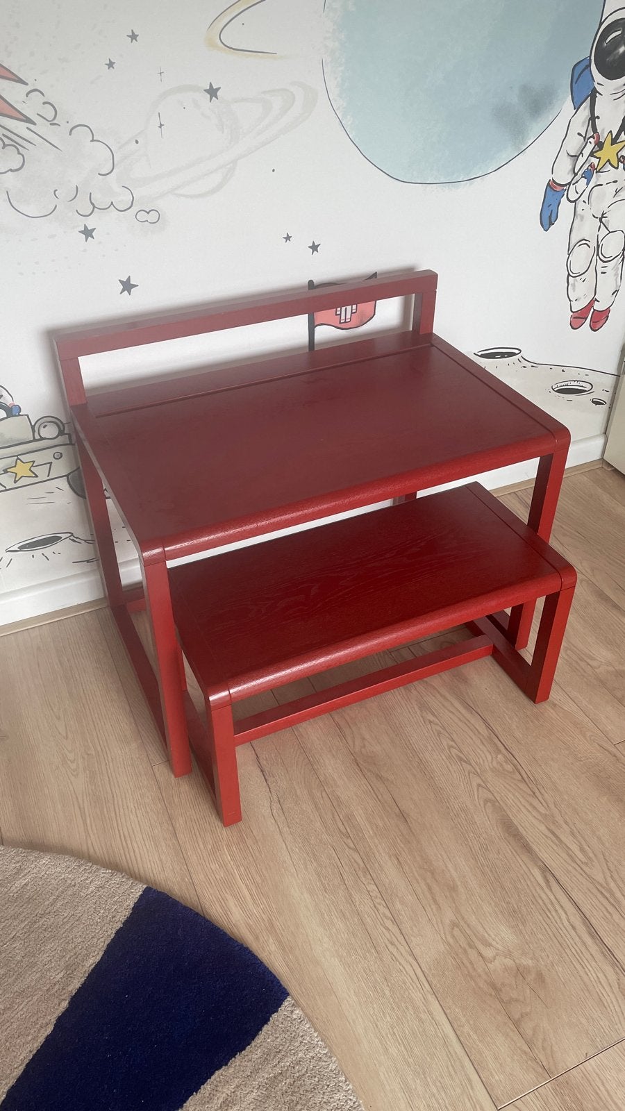Ferm Living little architect bureau en bankje (zgan), Ophalen, Zo goed als nieuw, Tafel(s) en Stoel(en)