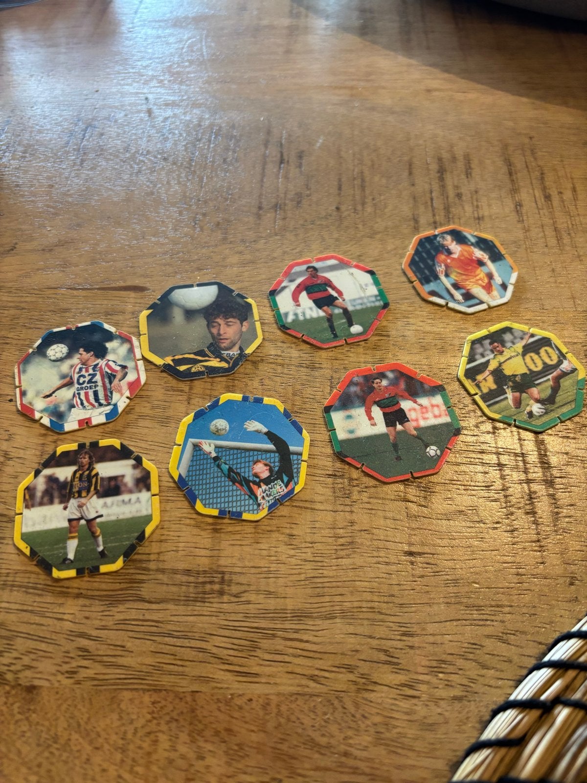 Vintage Voetbal Topshots Fiches - Jaren '90 Collectie, Ophalen of Verzenden, Gebruikt, Overige binnenlandse clubs, Spelerskaart