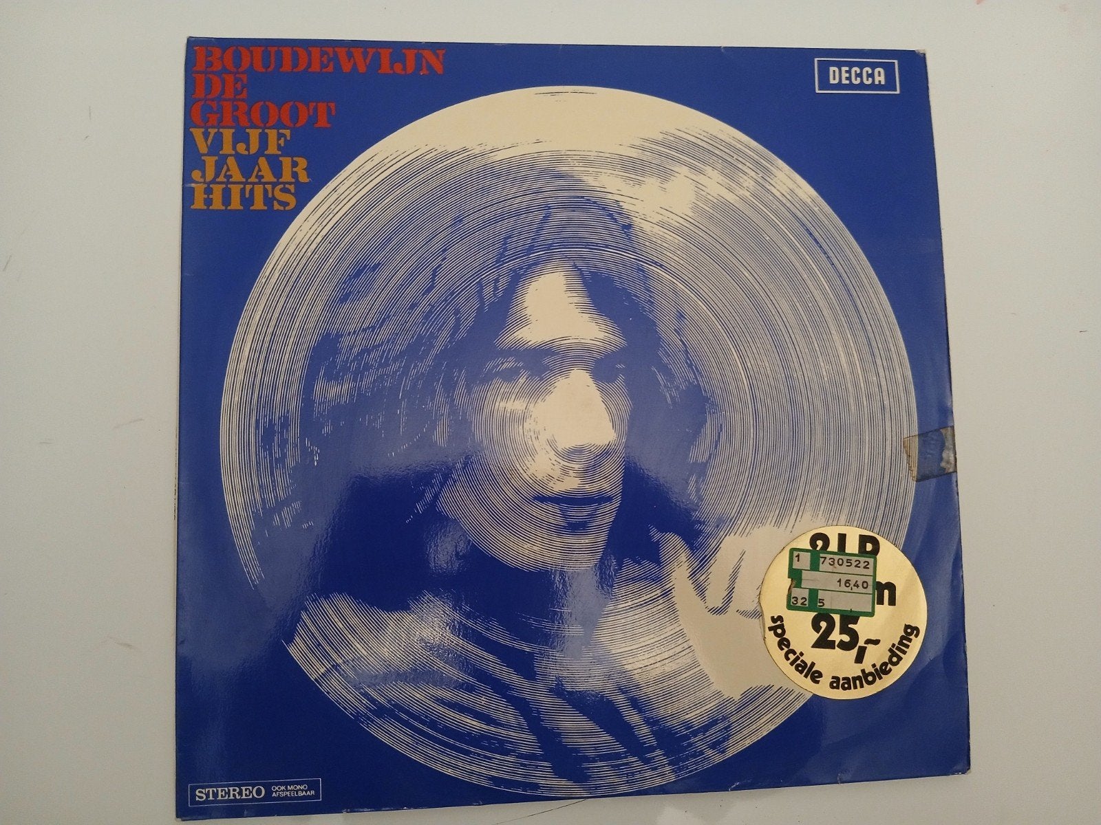 Boudewijn de Groot - Vijf Jaar Hits LP (Stereo), Cd's en Dvd's, LP, Gebruikt, Pop, Ophalen of Verzenden