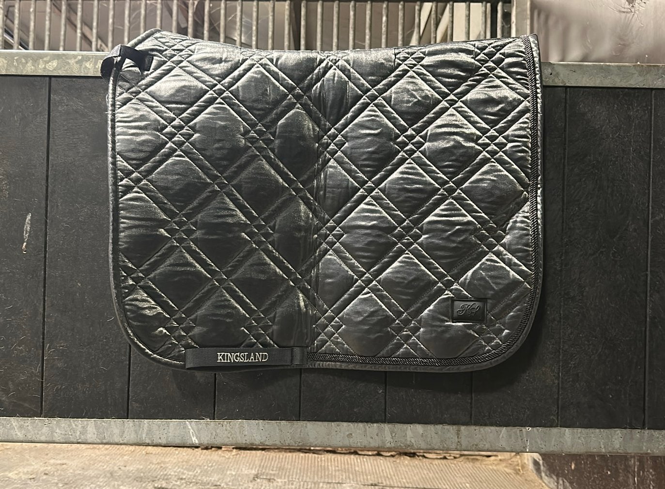 Kingsland dressuursjabrak zilver, Dieren en Toebehoren, Paarden en Pony's | Dekens en Dekjes, Full (L), Ophalen of Verzenden, Zo goed als nieuw