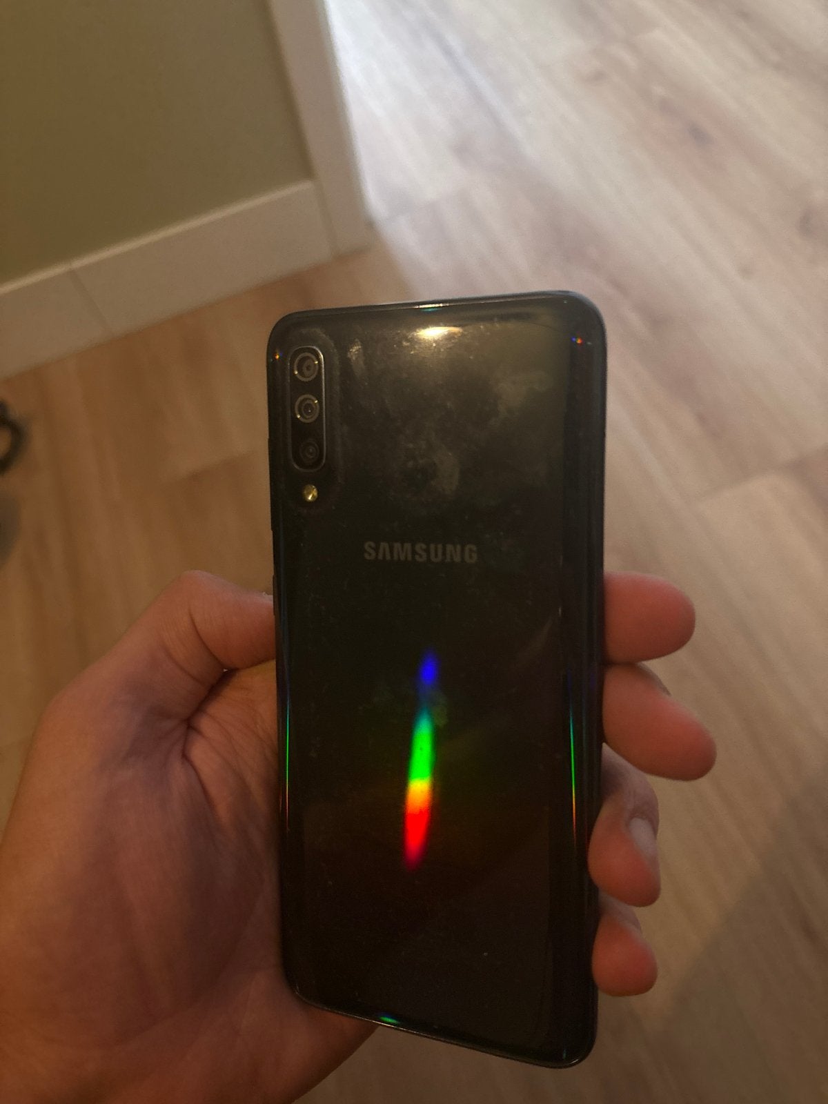Samsung Galaxy A70 met oplader, Telecommunicatie, Mobiele telefoons | Samsung, Gebruikt, Touchscreen, Ophalen of Verzenden, Android OS