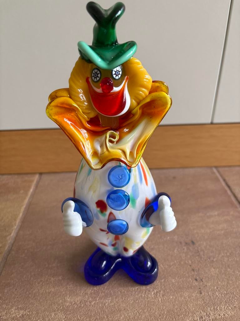 Glazen clown, Ophalen of Verzenden