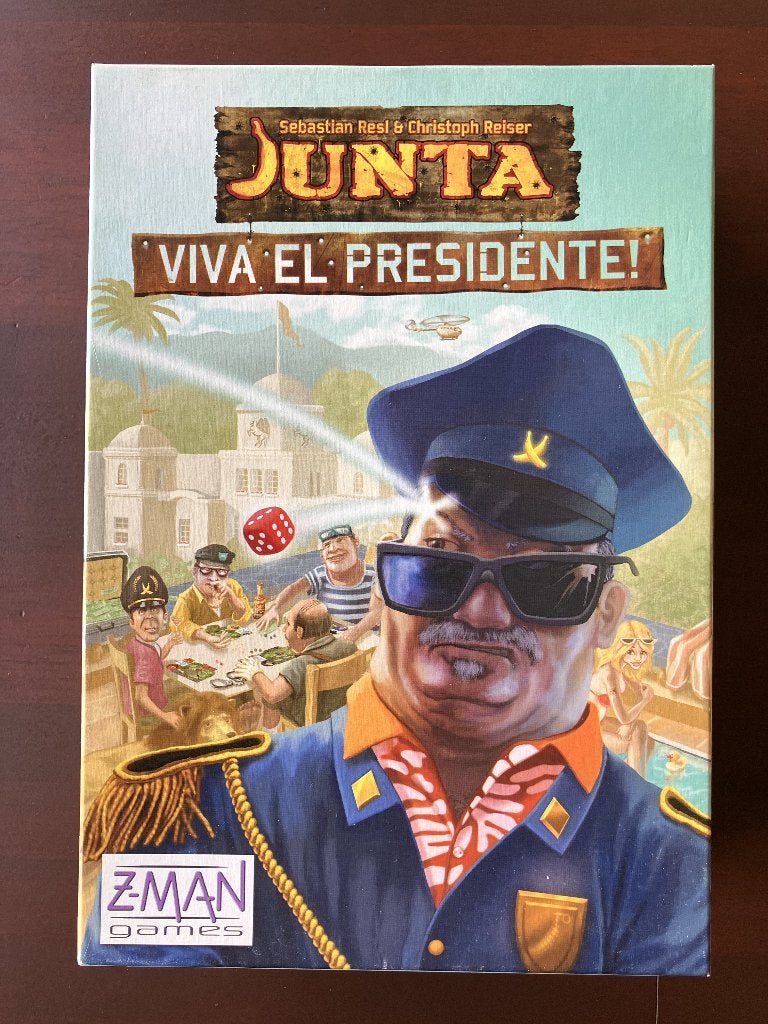 Junta: Viva El Presidente, Vijf spelers of meer, Ophalen of Verzenden, Zo goed als nieuw, Z-Man Games