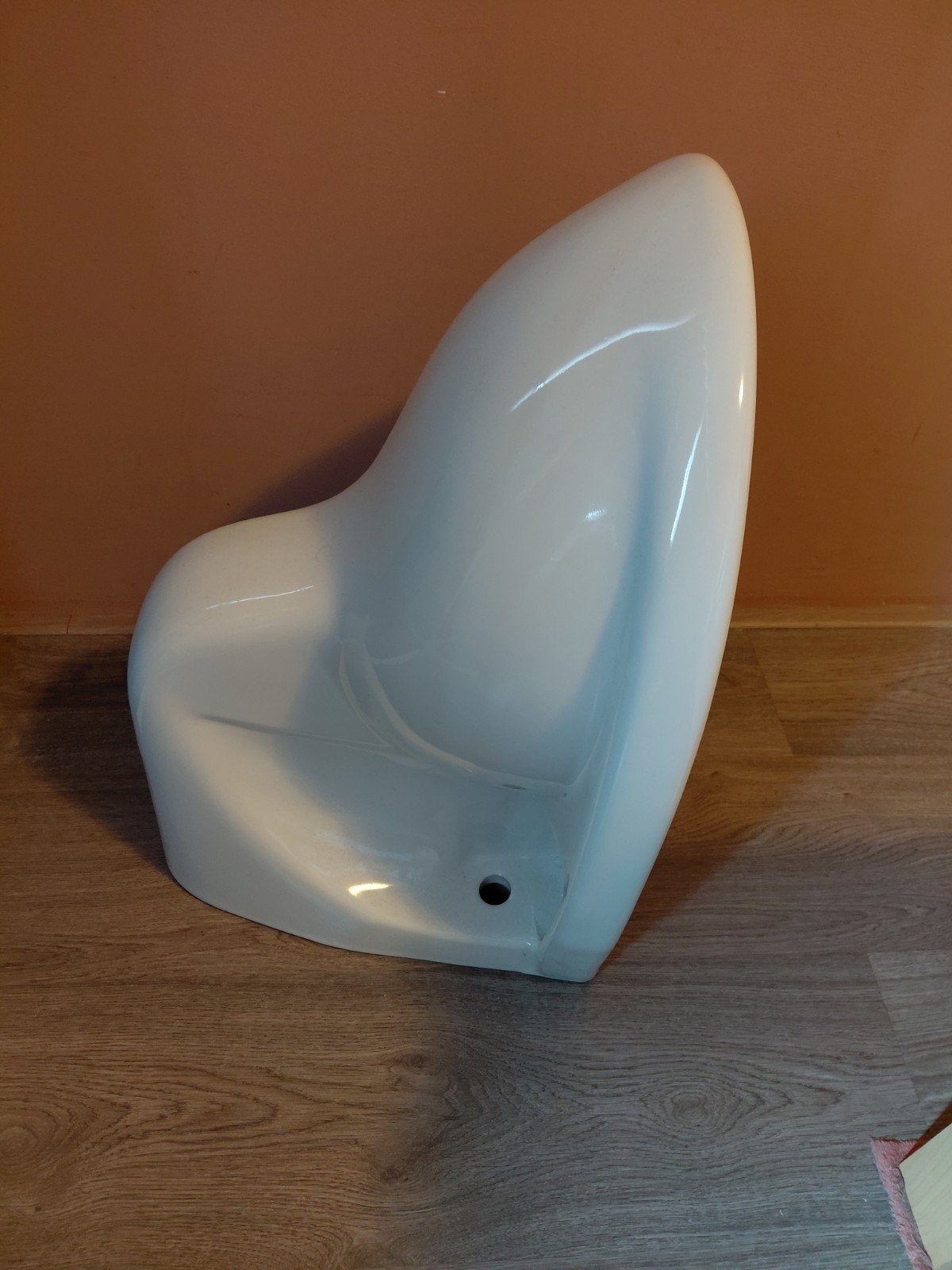 Wandcloset toiletpot wit plieger, Ophalen, Nieuw, Toilet