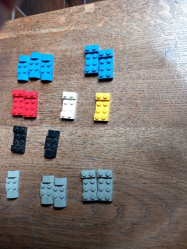 Lego - wielen + banden, spatborden, Ophalen of Verzenden, Gebruikt