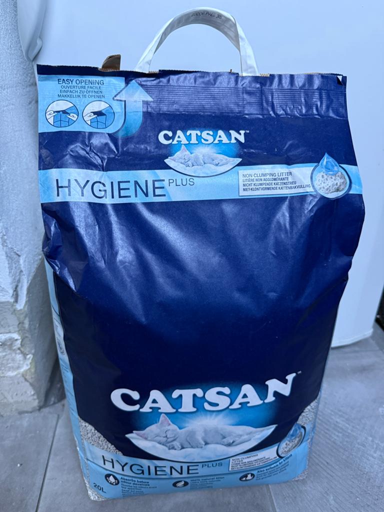 Catsan 20 liter kattenbakvulling, Ophalen, Nieuw, Gesloten
