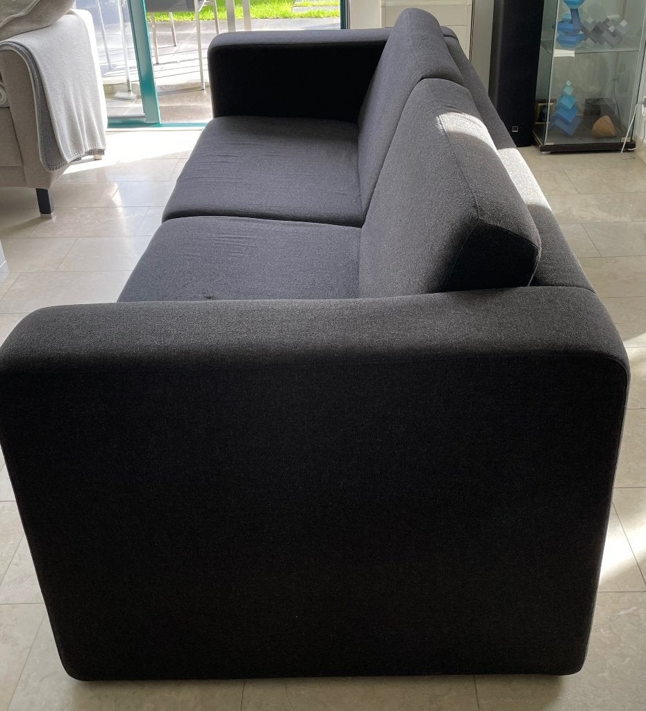 Design bank van merk Lookline, Huis en Inrichting, Ophalen, Driepersoons, 75 tot 100 cm, Rechte bank