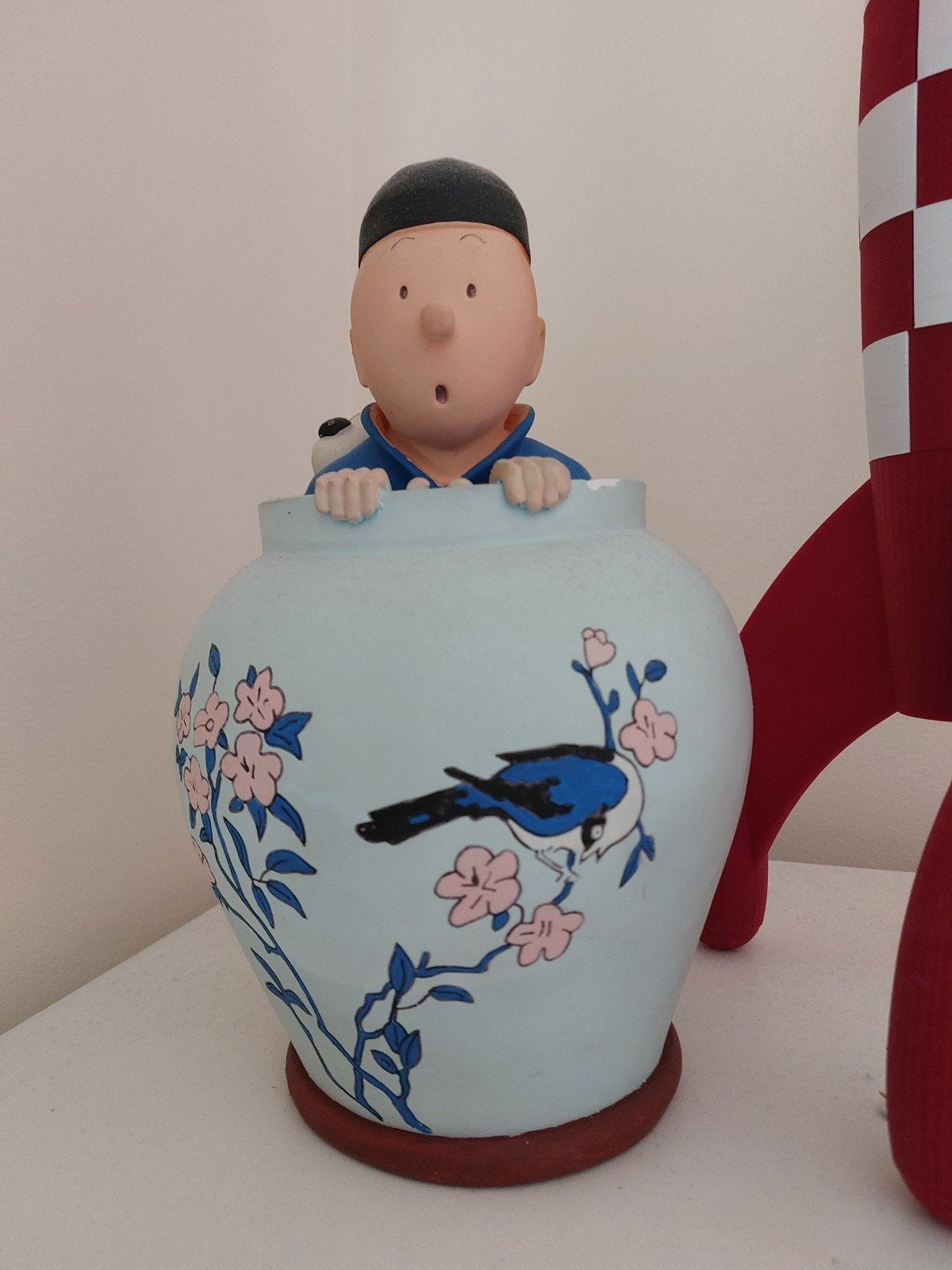 veel kuifje beelden., Verzamelen, Ophalen of Verzenden, Kuifje, Zo goed als nieuw, Beeldje of Figuurtje