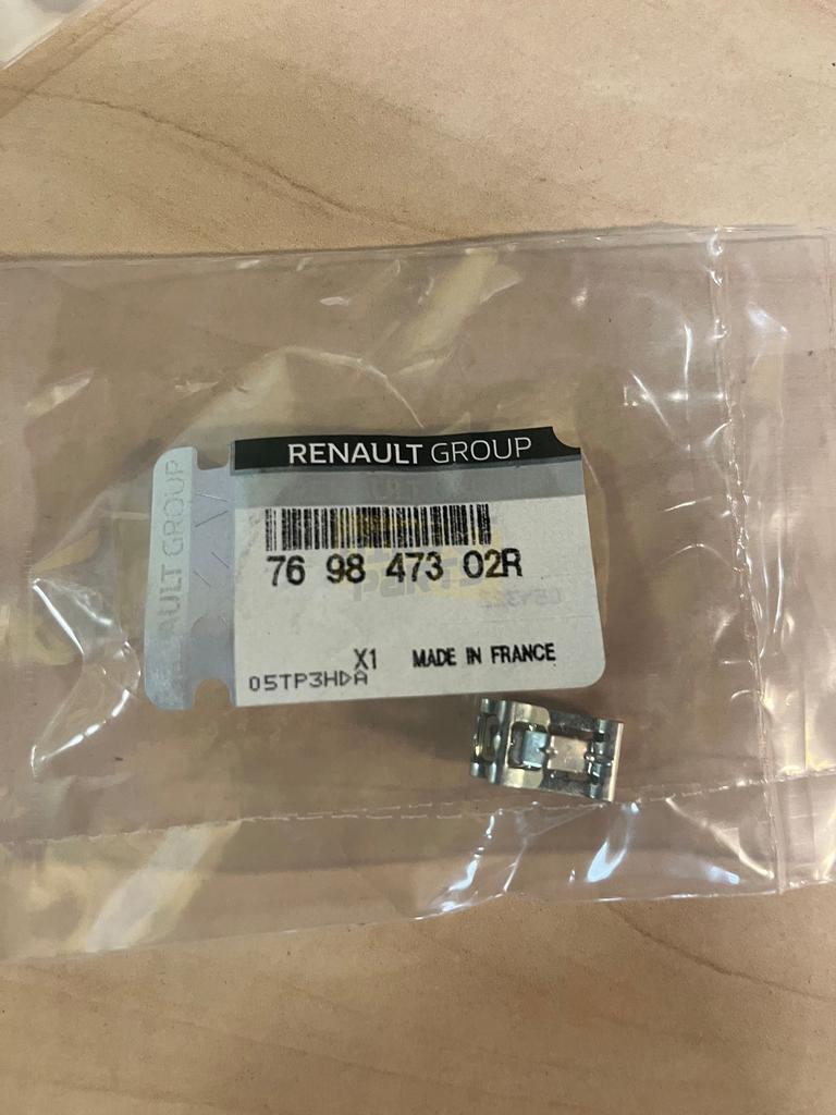 Renault Captur (12/19-./..) Wiellijst Klem Origineel! 123721, -, Renault, -, Nieuw