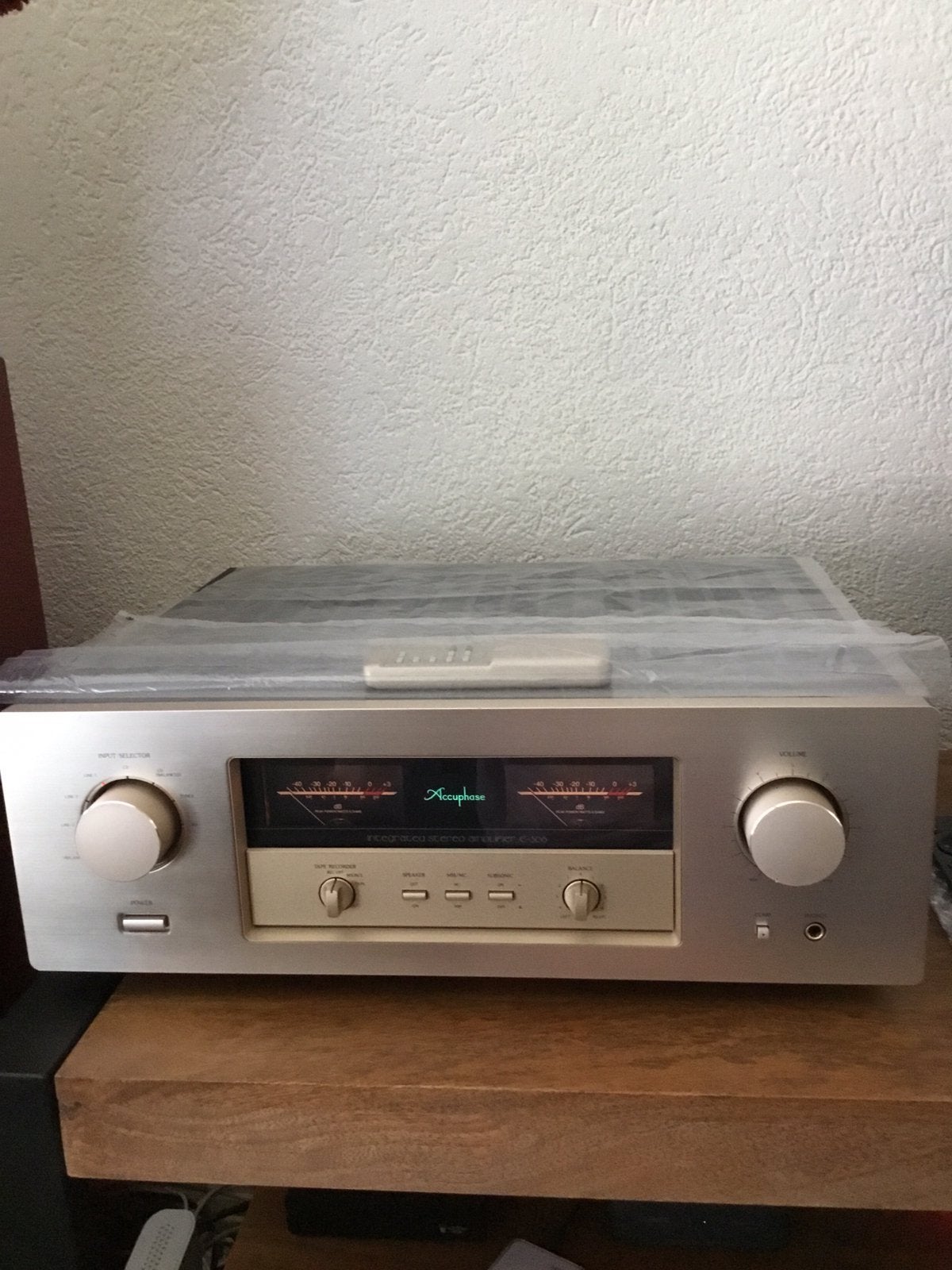 Accuphase e306 met phono of Ruiling buizenversterker, Gebruikt, 60 tot 120 watt, Stereo, Ophalen