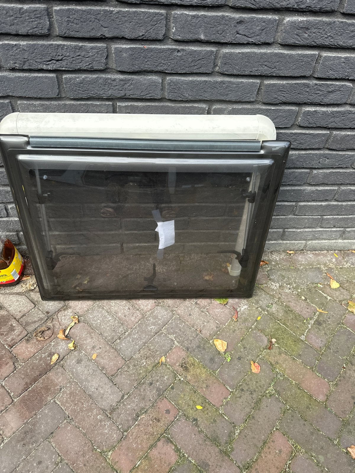 Compleet raam voor camper - inclusief hor en plisse, Ophalen of Verzenden, Gebruikt