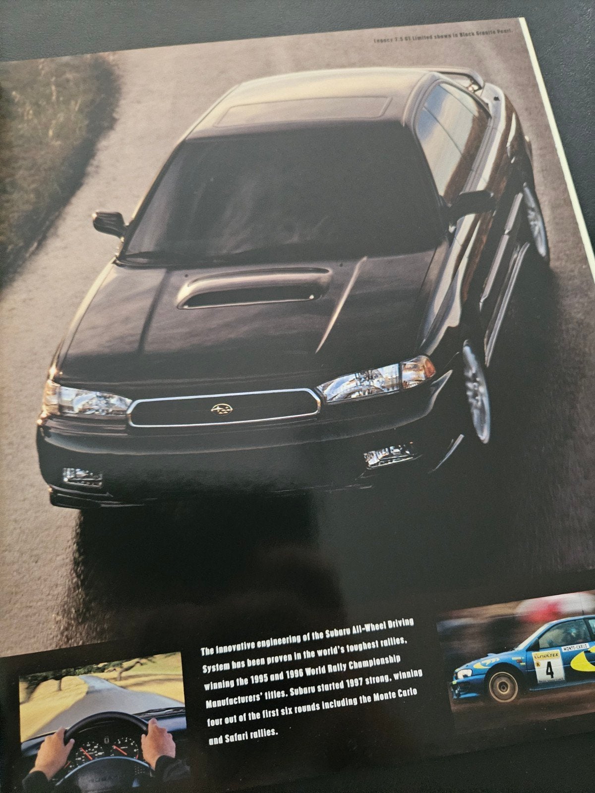 Brochure Subaru Legacy 1998 USA, Ophalen of Verzenden, Zo goed als nieuw, Overige merken