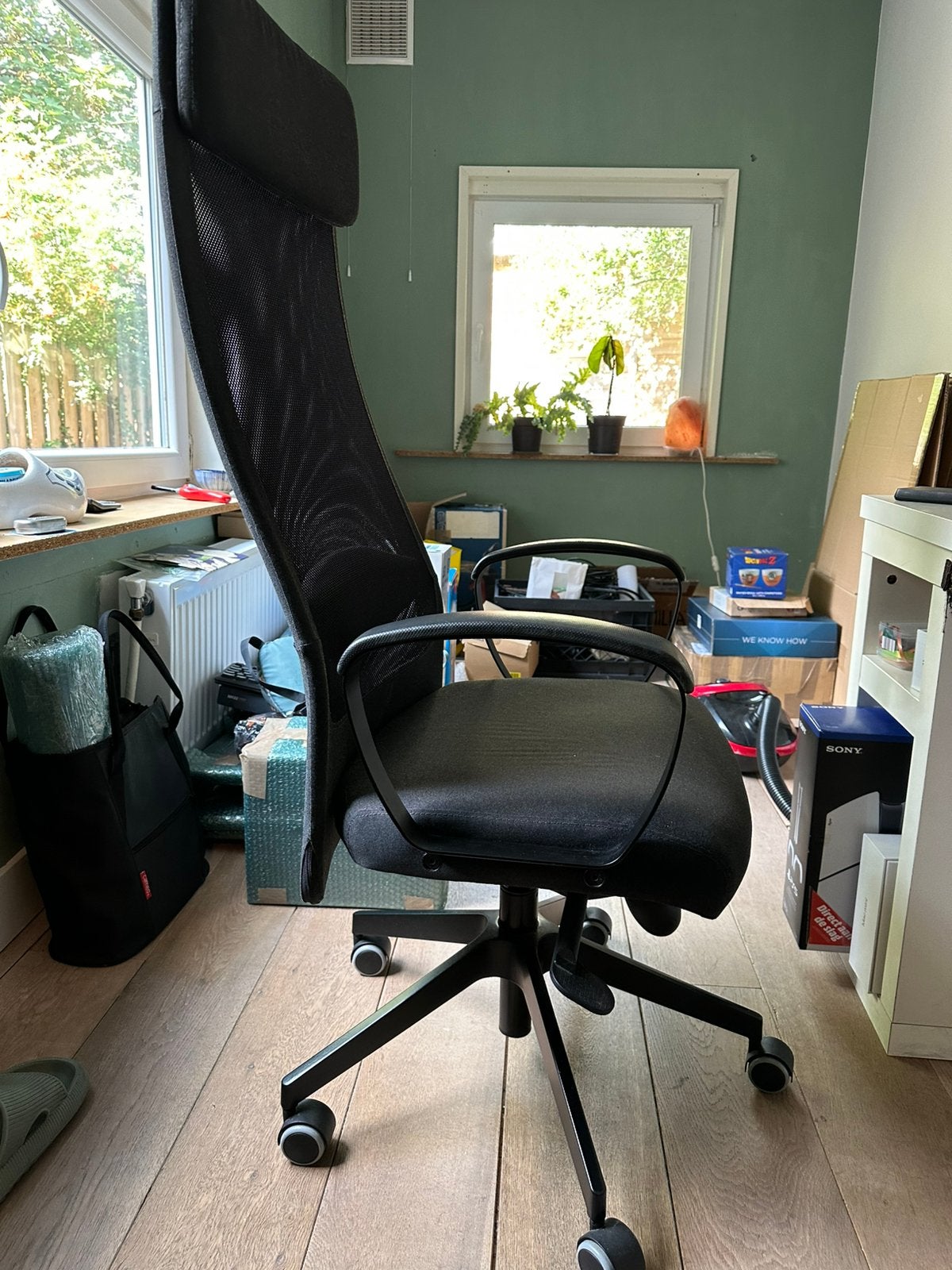 IKEA Office chair, Ophalen, Zwart, Zo goed als nieuw, Bureaustoel