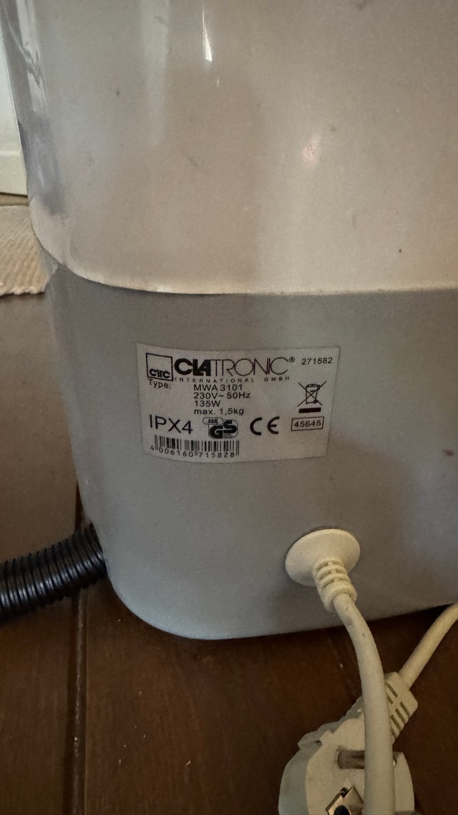 Clatronic MWA 3101 Mini Wasmachine - Compact en Draagbaar, Ophalen of Verzenden, Gebruikt