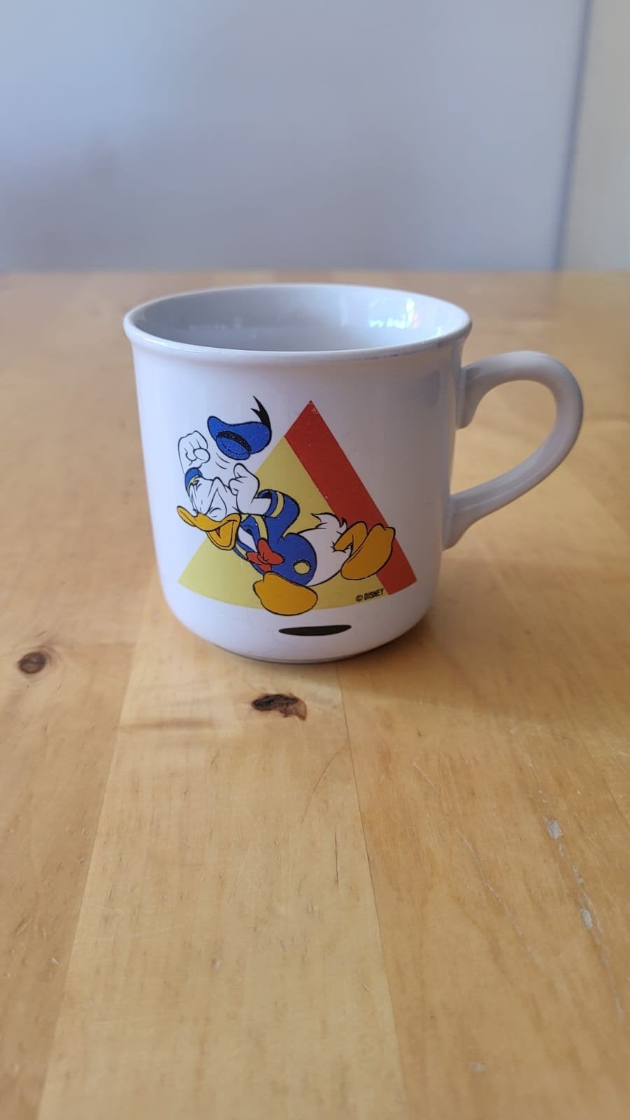 Vintage Donald Duck mok - Disney, Ophalen of Verzenden, Donald Duck, Zo goed als nieuw, Servies