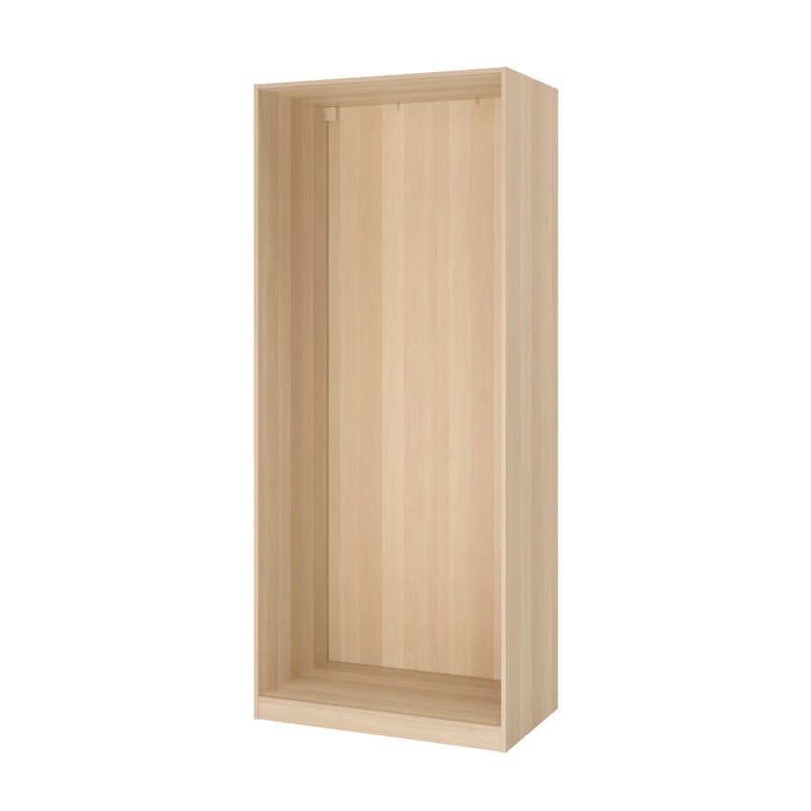 Ikea Pax Kast Bruin Eikenhout 236x100x58 cm, Ophalen, Gebruikt, 100 tot 150 cm, 200 cm of meer