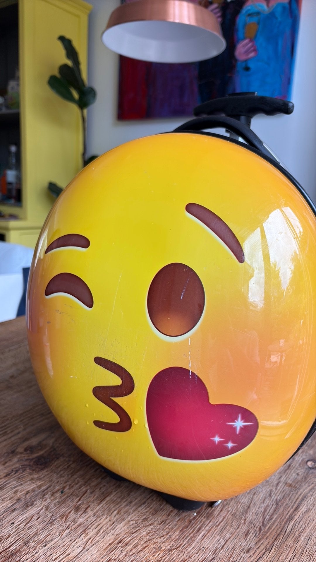 Smiley trolley, Ophalen, Uitschuifbare handgreep, 30 cm of meer, Gebruikt