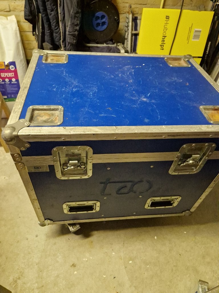 Cabelcase met inhoud, Ophalen, Gebruikt, Apparatuur