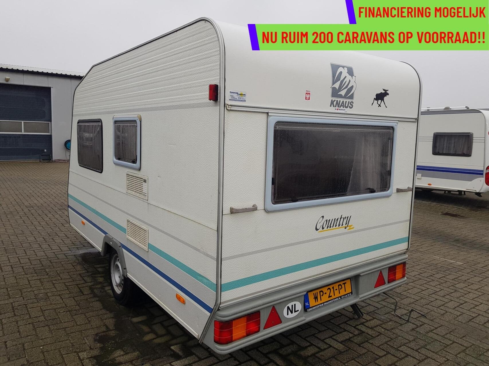 Knaus COUNTRY 350 VOORTENT + TREINZIT + LICHTGEWICHT, Bedrijf, Tot en met 3, Knaus, 5 tot 6 meter