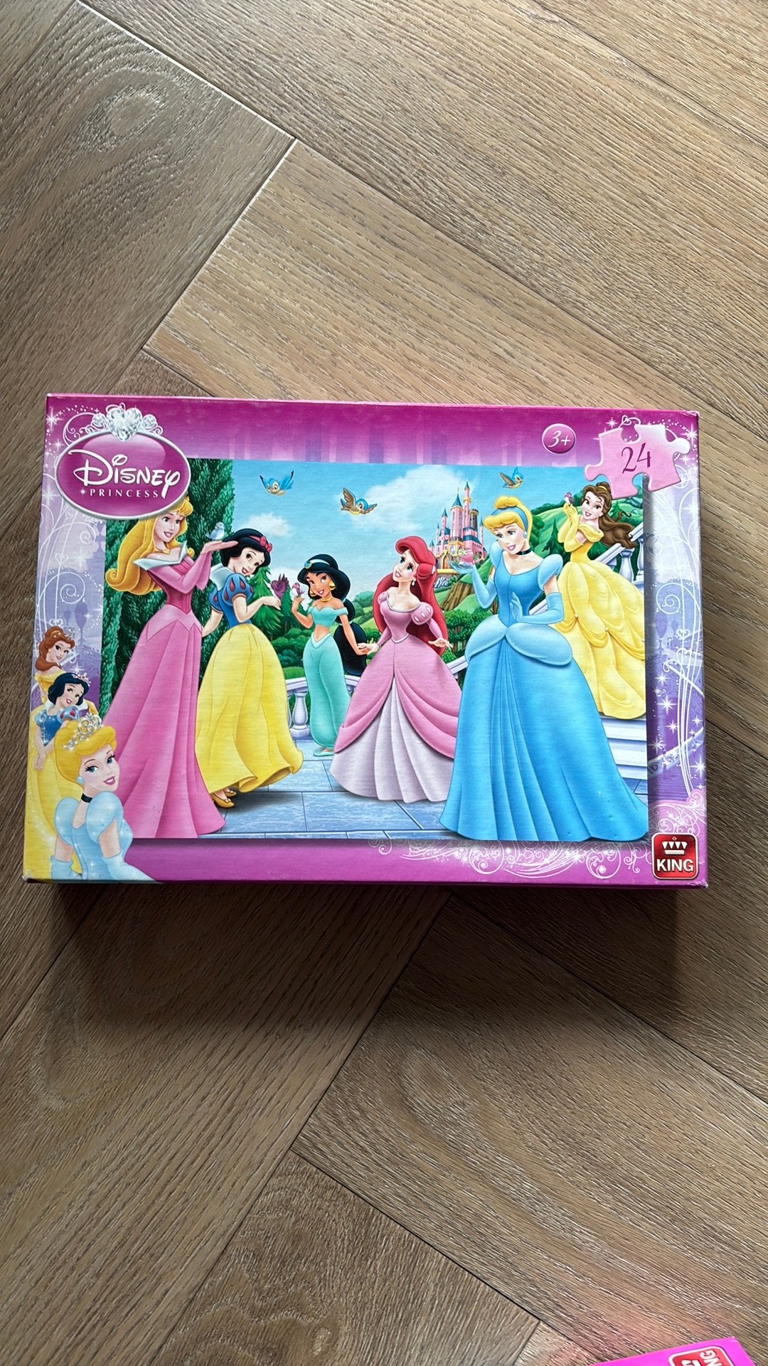 Puzzel disney 24 stukjes, Ophalen, 10 tot 50 stukjes, Zo goed als nieuw, 2 tot 4 jaar