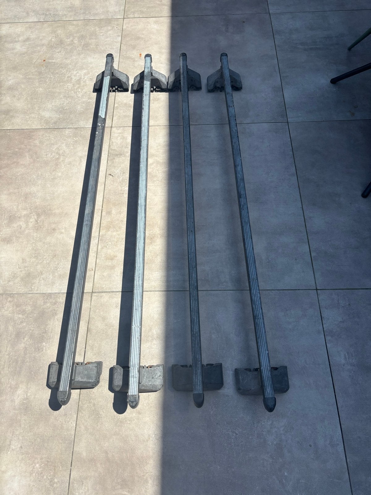 2 Sets Dakdragers Renault Trafic, Opel Vivaro, Nissan Primas, Auto diversen, Dakdragers, Ophalen, Gebruikt