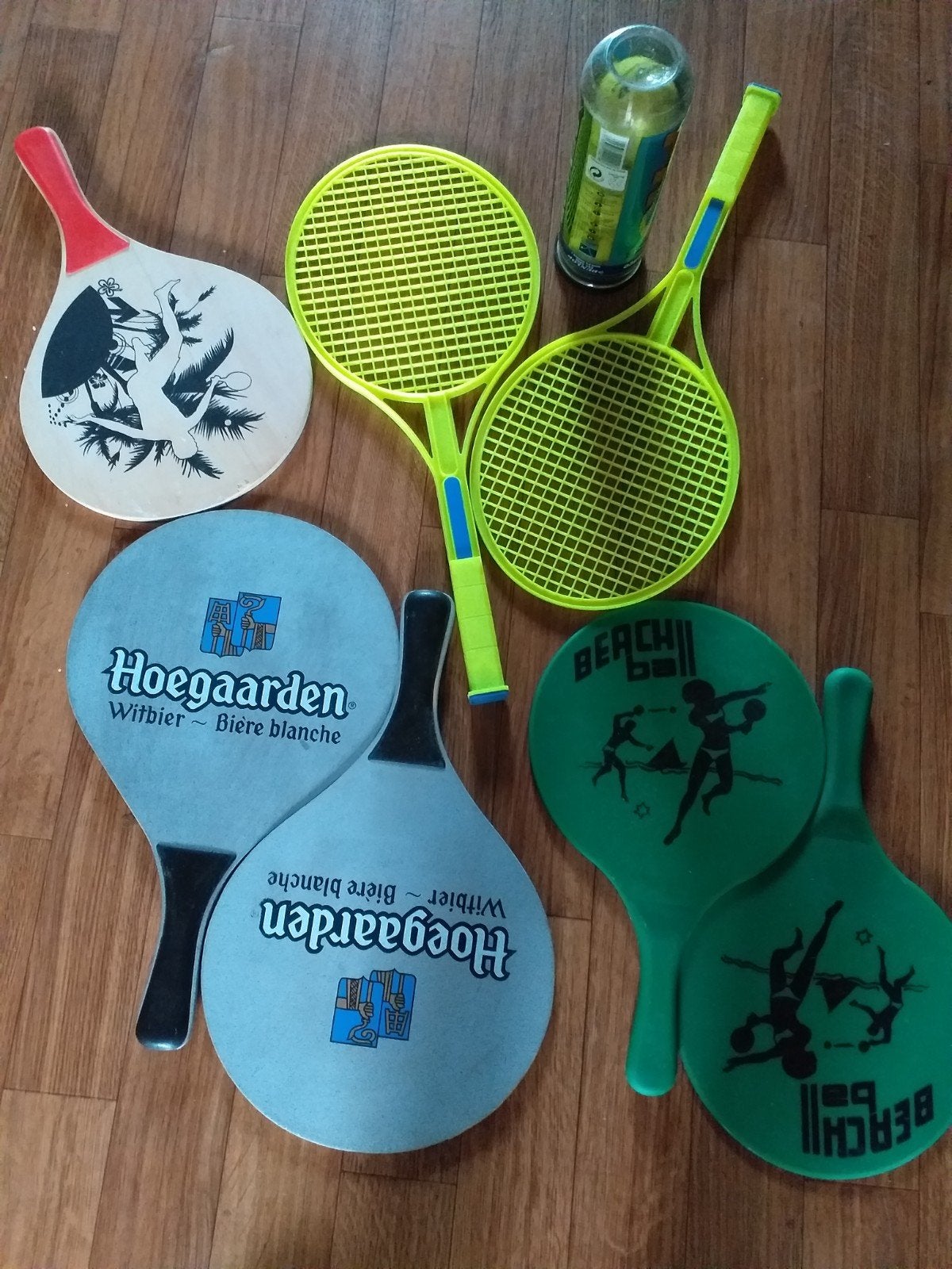 Diverse rackets voor strand, tennis en spel, Sport en Fitness, Tennis, Ophalen of Verzenden, Gebruikt, Racket, Overige merken