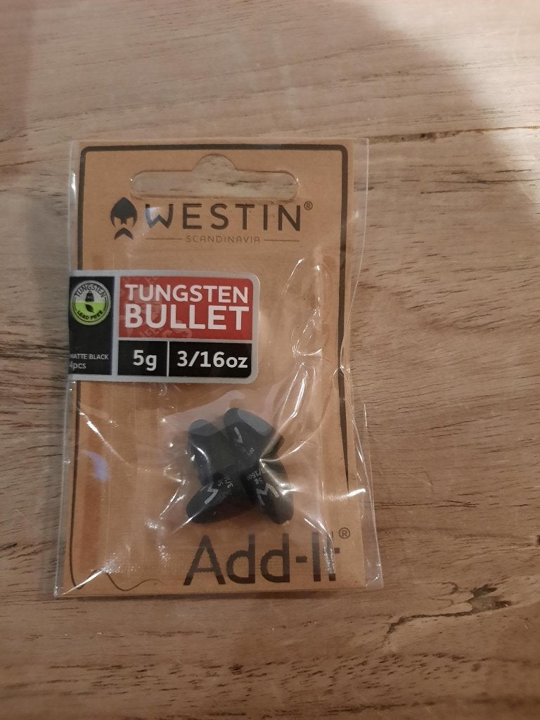Westin Tungsten bullets + glass beads, Ophalen of Verzenden, Nieuw, Overige typen