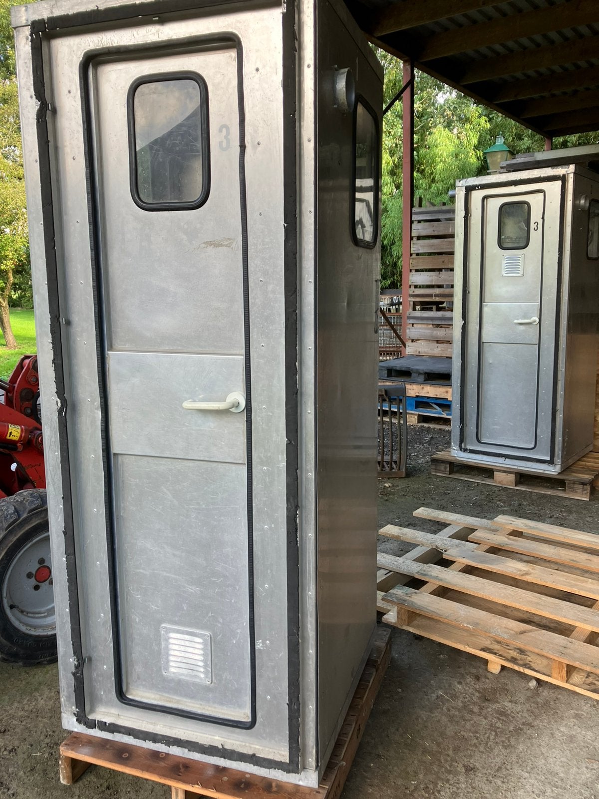 Mobiele nood tijdelijke douche 2 stuks nooddouche, Ophalen, Gebruikt, Douche