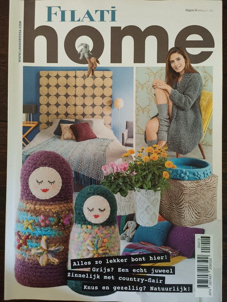 Filati home 54 Lana Grossa, Boeken, Ophalen of Verzenden, Zo goed als nieuw, Breien en Haken, Lana Grossa