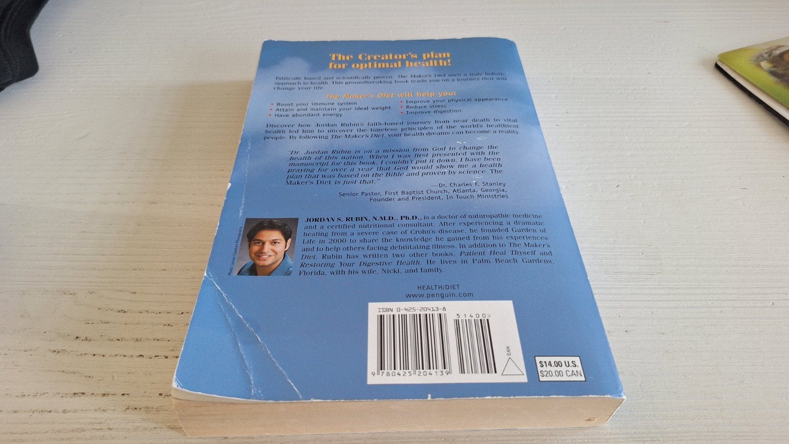 The Maker's Diet: Gezondheid & Voeding Boek, Ophalen of Verzenden, Gelezen, Dieet en Voeding, Jordan S. Rubin