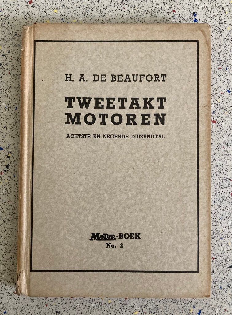 Tweetakt motoren door Hans de Beaufort  1950, Verzenden, Overige merken