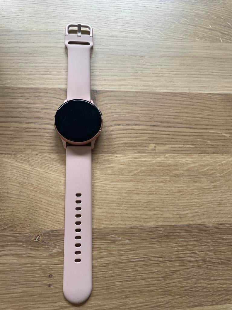 Samsung Galaxy Watch Active 2 40mm Roze, Gebruikt, Hartslag, Ophalen of Verzenden, Android
