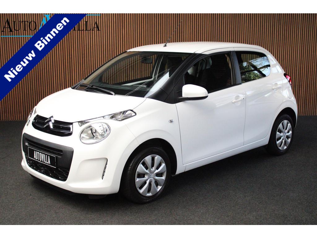 Citroën C1 1.0 VTi Feel Navi LED Airco Cruise Control Stoel, Auto's, Citroën, Bedrijf, Te koop, C1, ABS, Achteruitrijcamera, Airbags