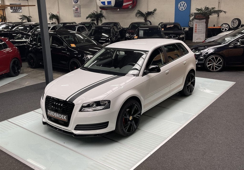 Audi A3 1.4 TFSI Maxton! Clima! DIKK! (bj 2009), Auto's, Audi, 125 pk, 4 cilinders, 1290 kg, Wit