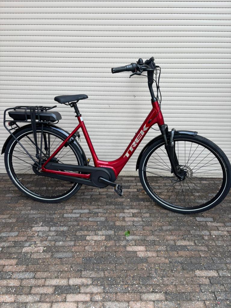 Zgan Trek district +4, Fietsen en Brommers, Minder dan 10 versnellingen, 53 tot 56 cm, Zo goed als nieuw, Ophalen