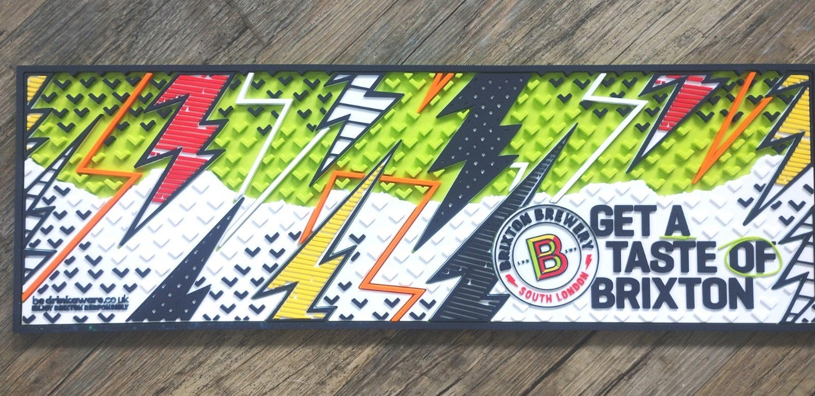 Brixton bier barmat, Ophalen of Verzenden, Nieuw, Reclamebord, Plaat of Schild, Overige merken