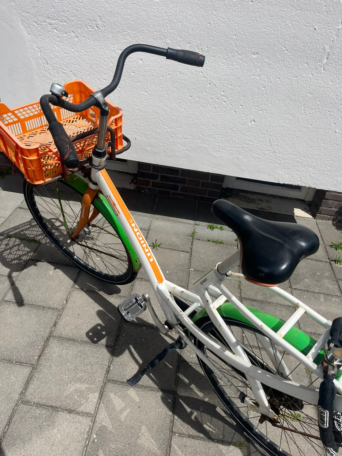 Roestige Postcodeloterij fiets, Fietsen en Brommers, Fietsen | Dames | Damesfietsen, Terugtraprem, Gebruikt, Versnellingen, Ophalen
