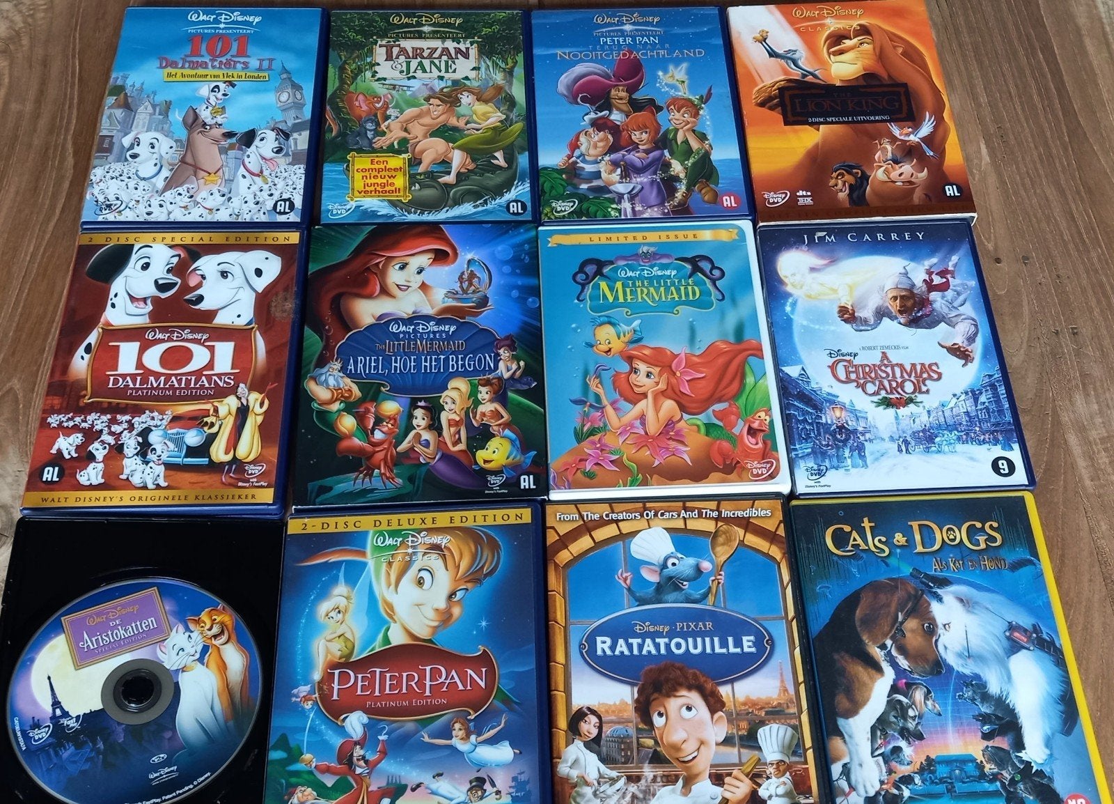 Disney dvd 12x, Ophalen, Avontuur, Gebruikt, Alle leeftijden