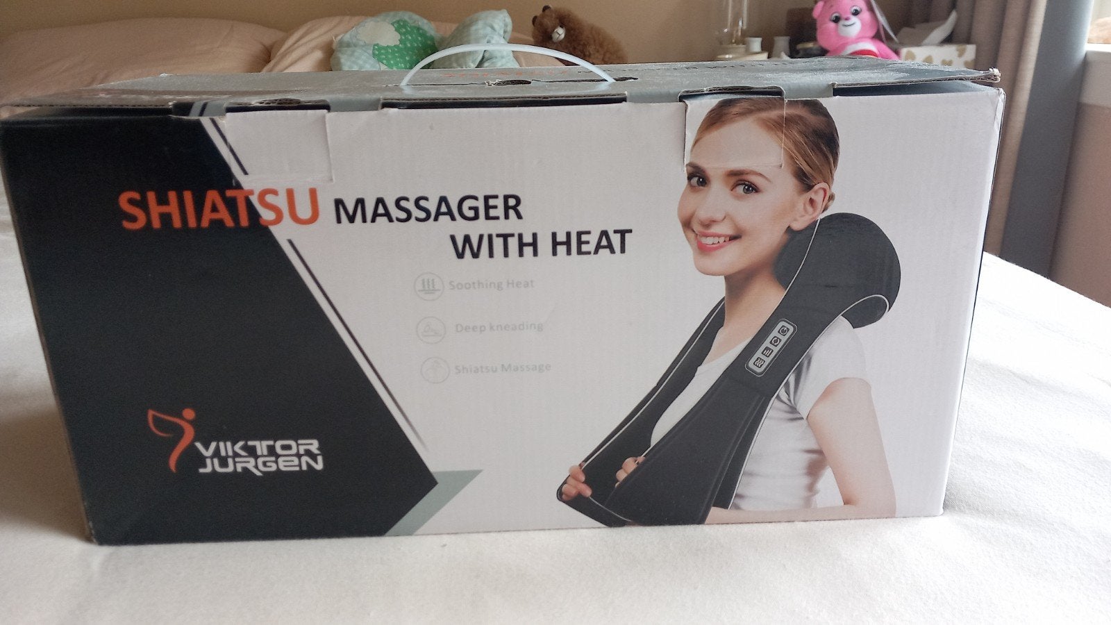 Shiatsu massager with heat Viktor Jurgen, Ophalen of Verzenden, Zo goed als nieuw, Overige typen
